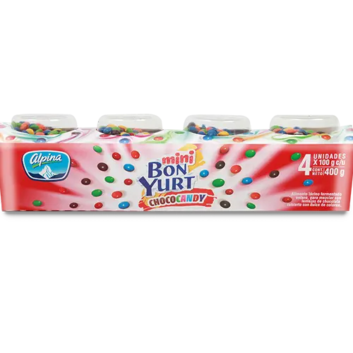 BON YURT MINI CHOCOCANDY 100GX4U