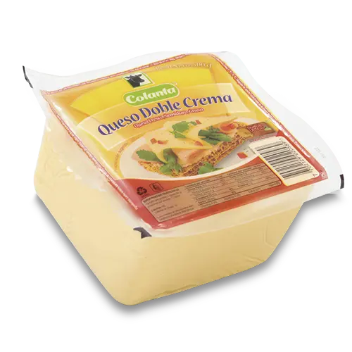 QUESO DOBLE CREMA COLANTA BLOQUE 500G