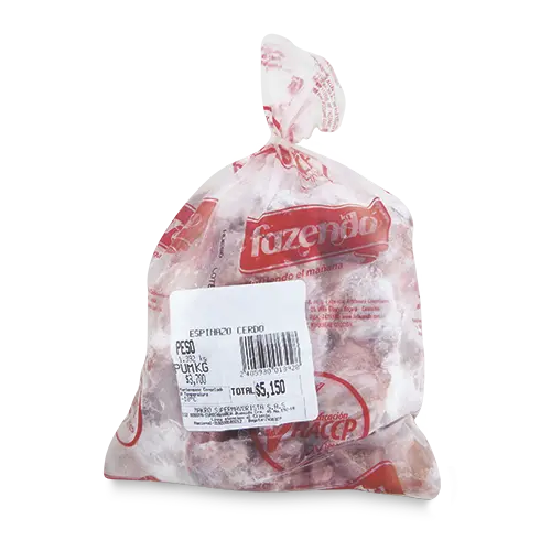 Espinazo De Cerdo La Fazenda Congelada Kg