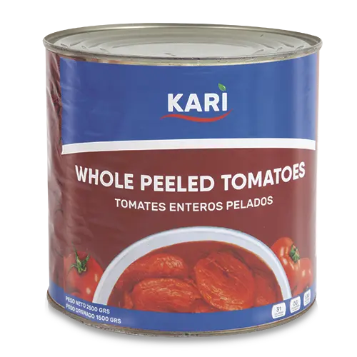 TOMATES KARI ENTEROS LATA 2500G