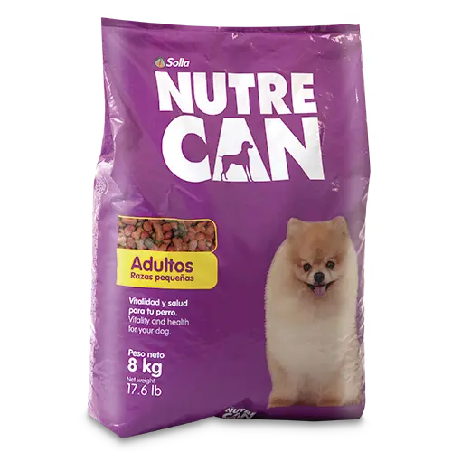 Alimento Perro Nutrecan Adulto Raza Pequena 8 kg