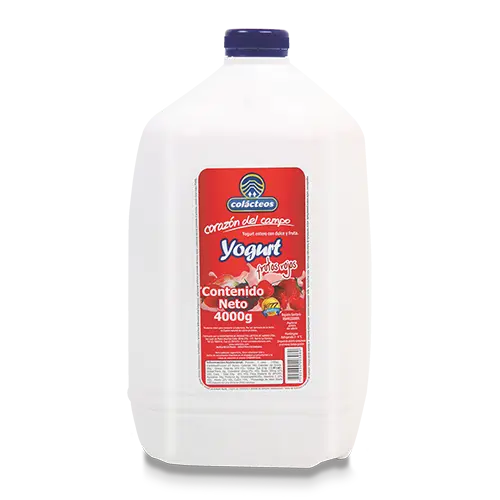 YOGURTCOLACTEOS FRUTOS ROJOS PET 4000G.