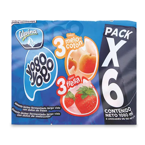 YOGO YOGO MULTISABOR TETRA 180MLX6U.