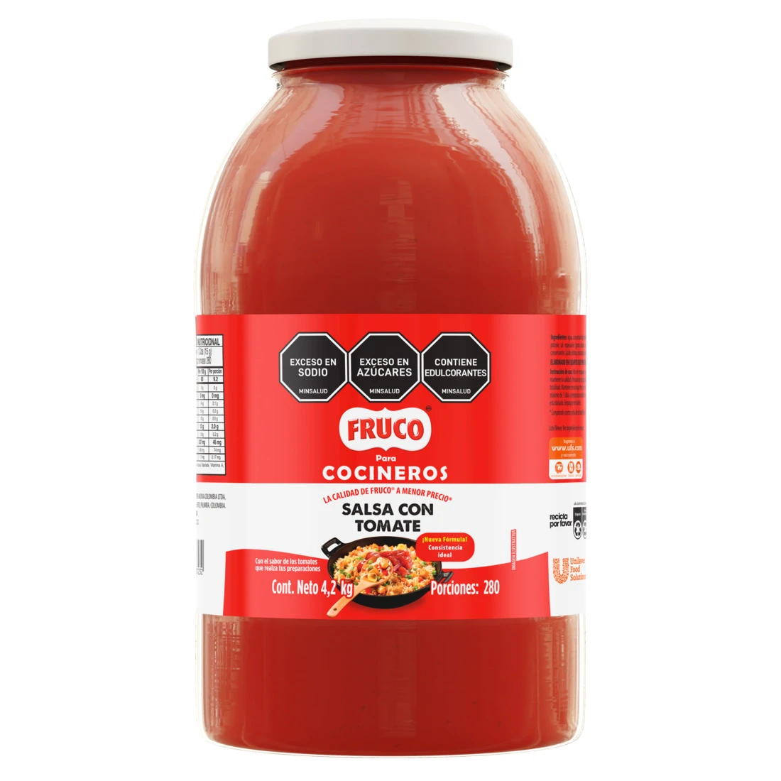 SALSA TOMATE FRUCO COCINEROS 4200G