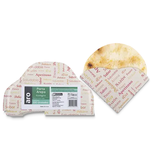 PORTA AREPA ARO CARTON 100U