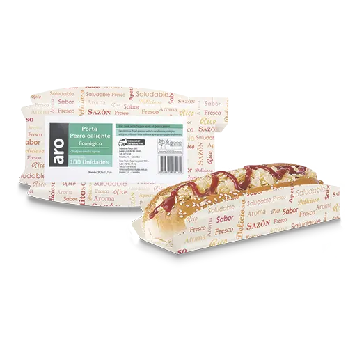 PORTA PERRO ARO CARTON 100U