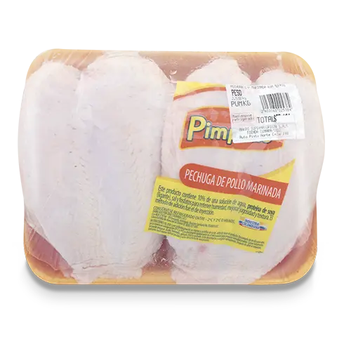 PECHUGA CON PIEL MARINADA BANDEJA REFRIGERADA