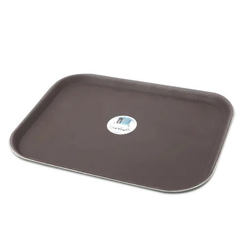 BANDEJA RECTANGULAR ARO ANTIRRESBALANTE 52X40CM