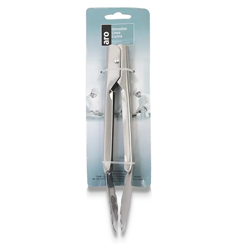 PINZA MULTIUSOS ARO ACERO INOXIDABLE 23CM