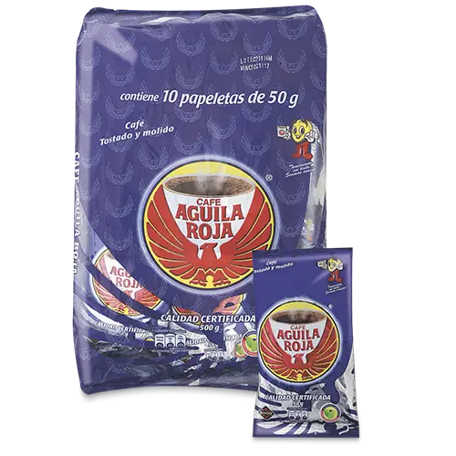 CAFE MOLIDO AGUILA ROJA 50GX10U
