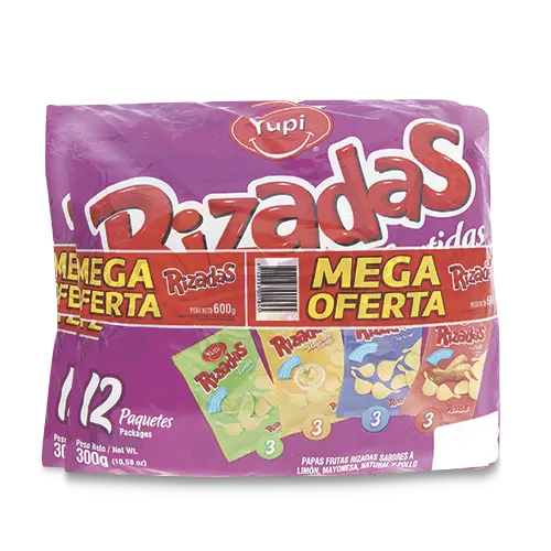 PAPAS RIZADAS SURTIDAS 25GX12UX2PQ
