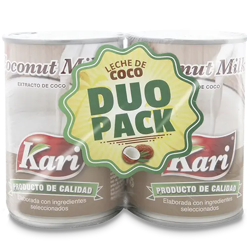 LECHE COCO KARI LATA 400MLX2U