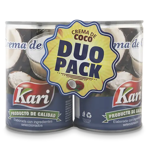 CREMA COCO KARI LATA 400MLX2U