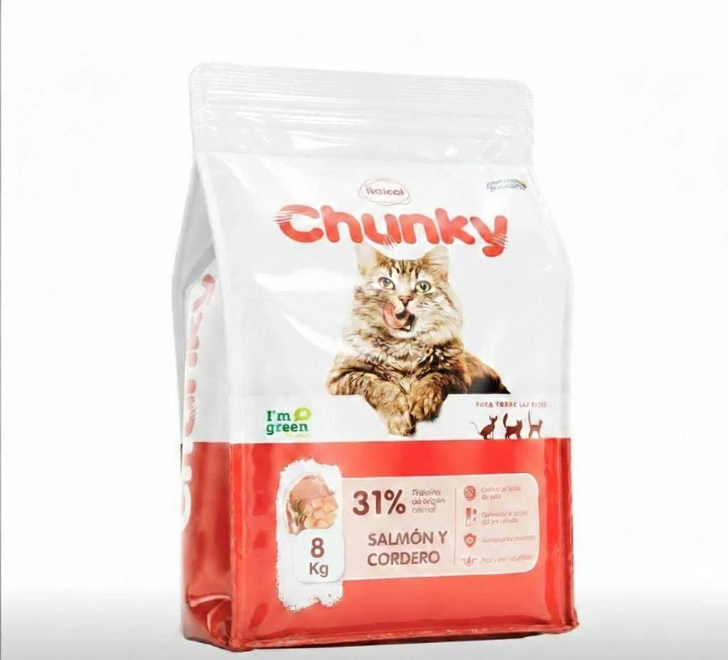 Chunky Gato Adulto Salmon Y Cordero 8K