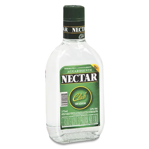 AGUARDIENTE NECTAR CLUB BOTELLA 375ML