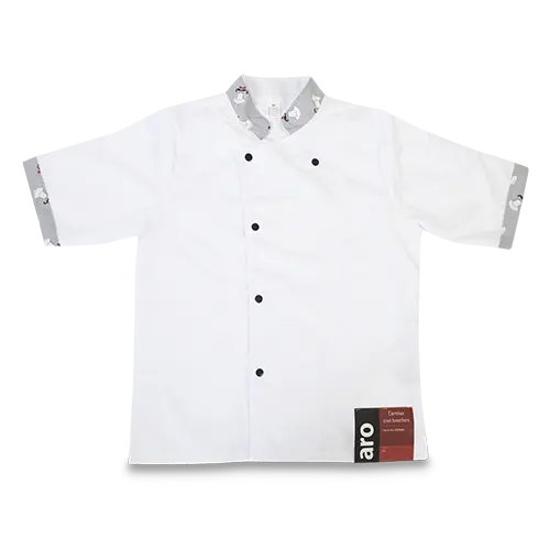 CAMISA ARO BROCHES ANTIFLUIDO TALLA M
