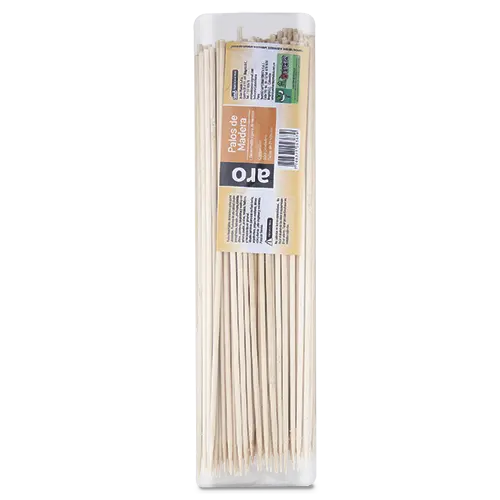 PALOS PINCHUZO ARO MADERA 100U