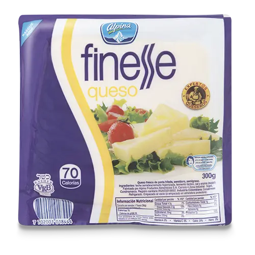 QUESO FINESSE BLOQUE 300G