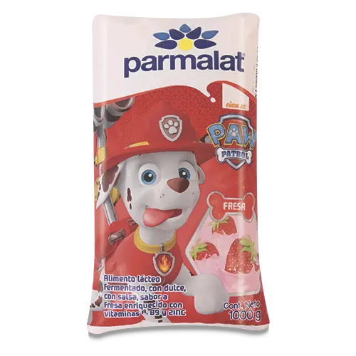 Bebida Lactea Parmalat Fresa Bolsa 1000 g