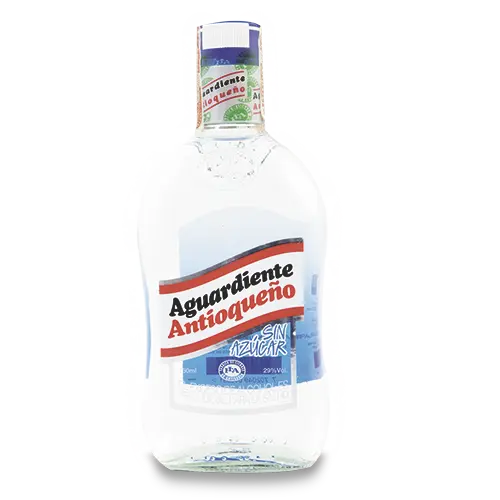 AGUARDIENTE ANTIOQUENO SIN AZUCAR BOTELLA 375ML