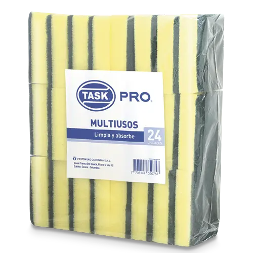 ESPONJA TASK FIBRA LISA 24U