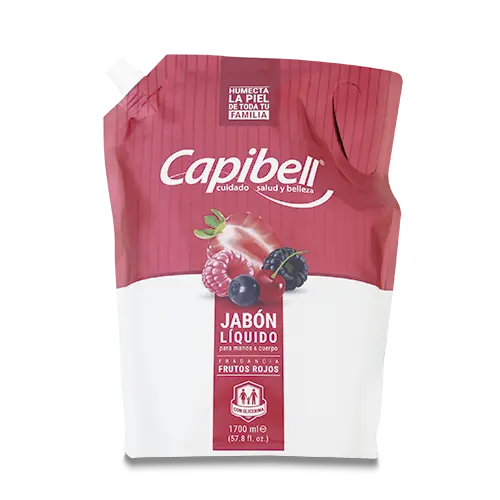 JABON LIQUIDO CAPIBELL FRUTOS ROJOS 1700ML