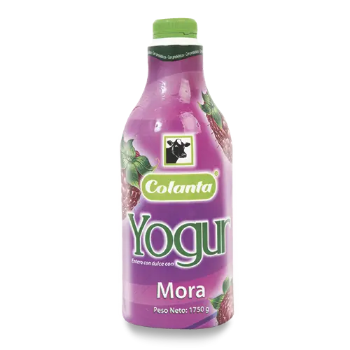YOGURT COLANTA MORA GARRAFA 1750G