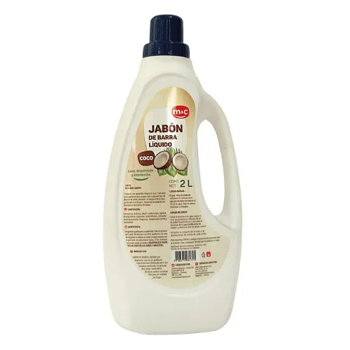 Jabon Barra Liquido M&C Coco 2 l