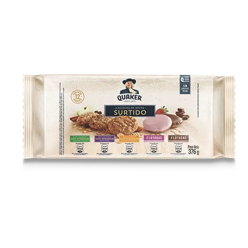 GALLETA QUAKER SURTIDA 376GEN12U