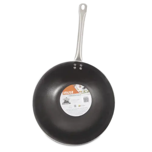 WOK IMUSA ALUMINIO ANTIADHERENTE 32CM