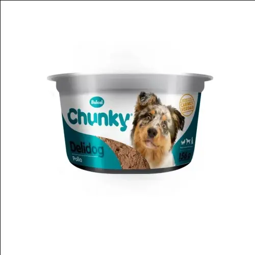 DELIDOG CHUNKY POLLO PATE 156G