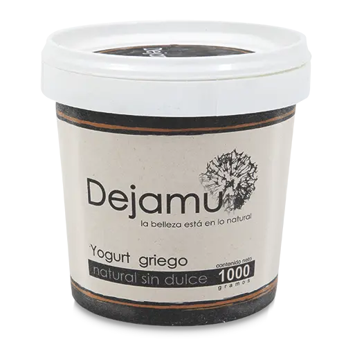YOGURT GRIEGO DEJAMU NAT URAL SIN DULCE 1000G