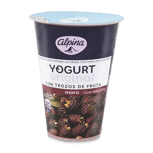 YOGURT ORIGINAL ALPINA MORA 200G