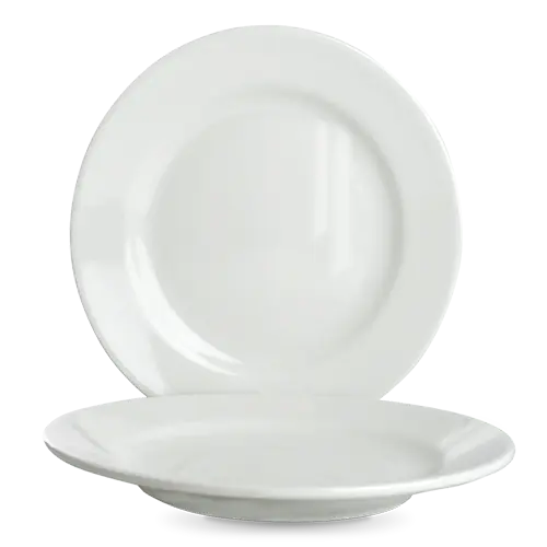 PLATO CORONA PANDO AMERICANA BLANCO 22.5CM
