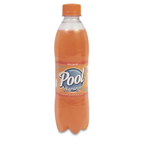 GASEOSA POOL NARANJA PET 400ML
