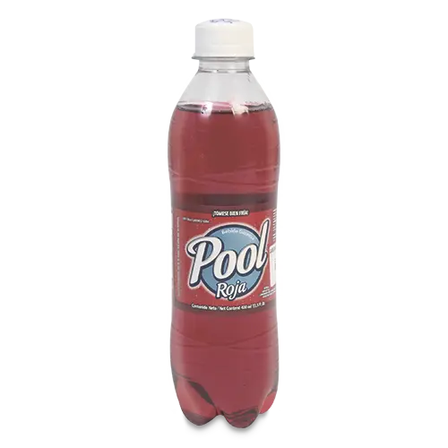 GASEOSA POOL COLA ROJA PET 400ML