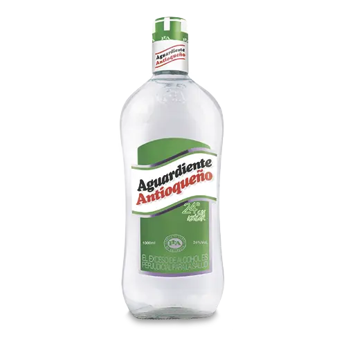 AGUARDIENTE ANTIOQUENO VERDE BOTELLA 1000ML