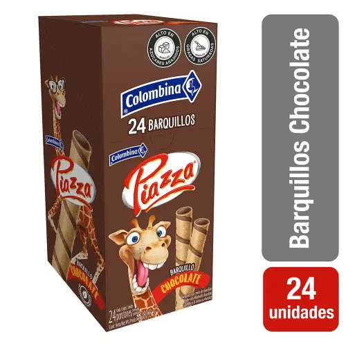 BARQUILLO PIAZZA CHOCOLATE 295GEN24U