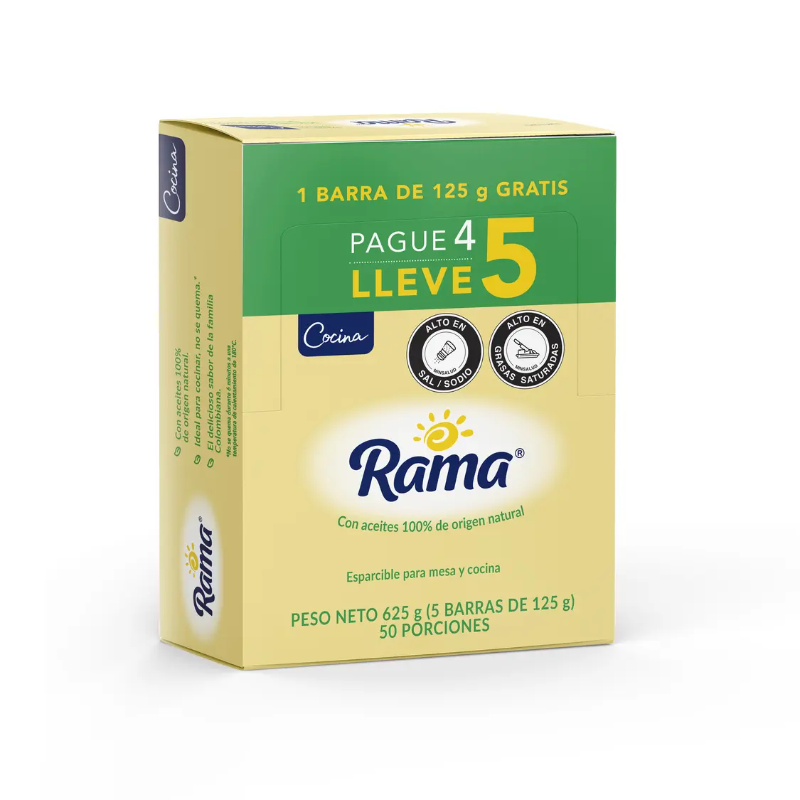 DISPLAY MARGARINA RAMA CULINARIA125GX4U