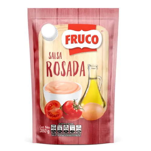 SALSA ROSADA FRUCO DOYPACK 380G
