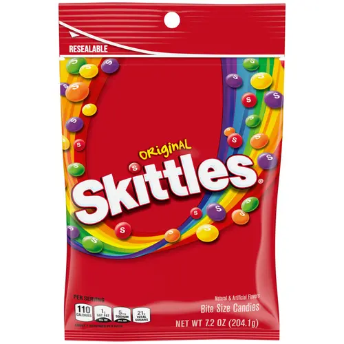 CARAMELO SKITTLES ORIGINAL PEG PACK 204.1G