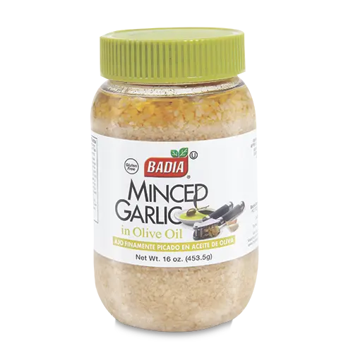 AJO PICADO BADIA CON ACEITE DE OLIVA 453.5G