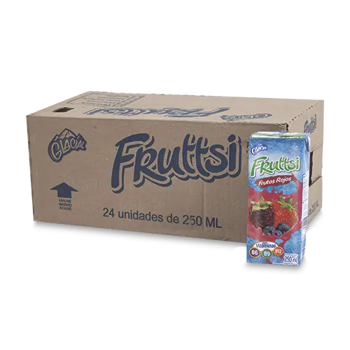 BEBIDA FRUTTSI FRUTOS ROJOS 250MLX24U