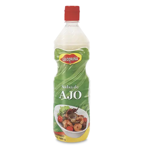SALSA DE AJO LA CORUNA PET 1000G