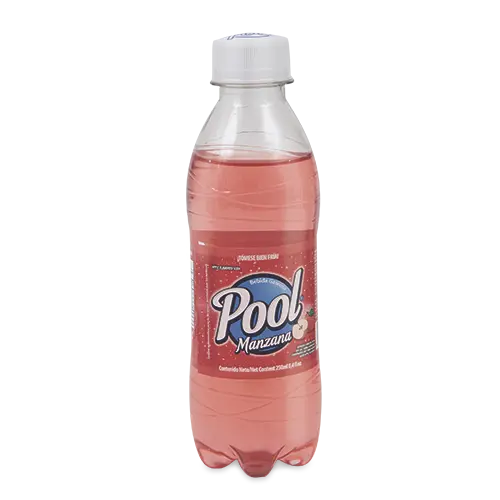 GASEOSA POOL MANZANA PET 250ML