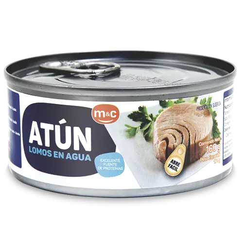 ATUN AGUA TROZOS M&C 160G