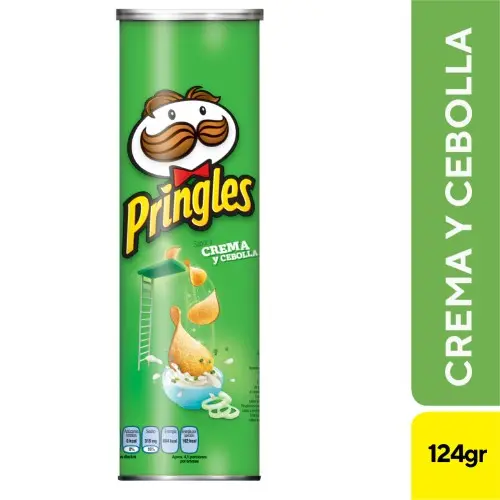 PAPAS PRINGLES CREMAY CEBOLLA 124G