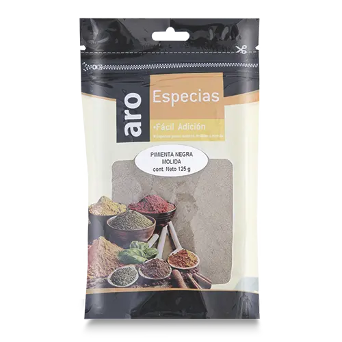 PIMIENTA NEGRA ARO MOLIDA 125G