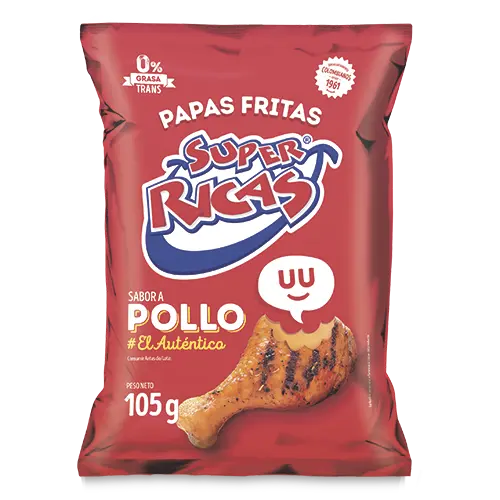 PAPA SUPER RICAS POLLO 105G