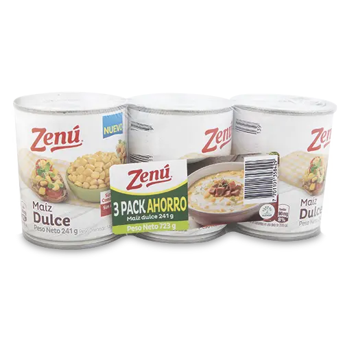 MAIZ DULCE ZENU LATA 241GX3U